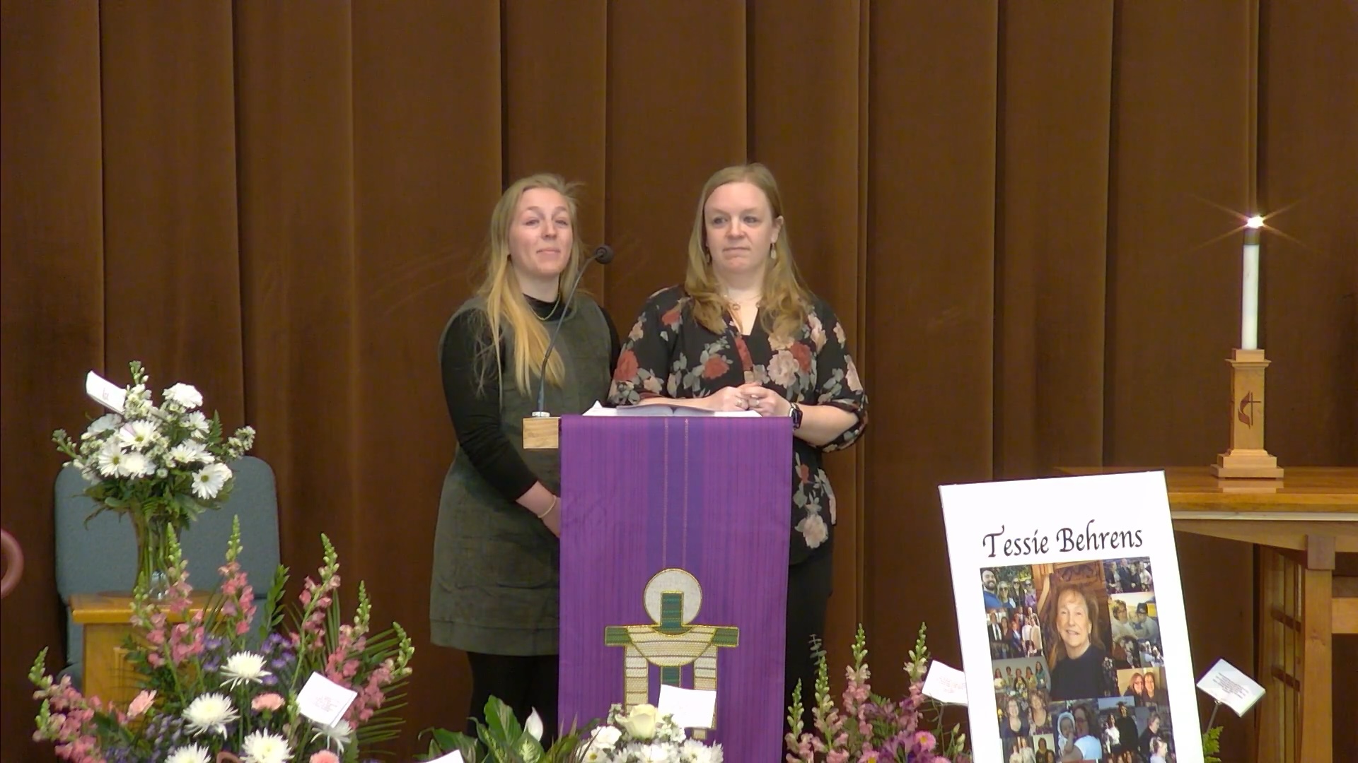 Tessie Behrens Memorial Service