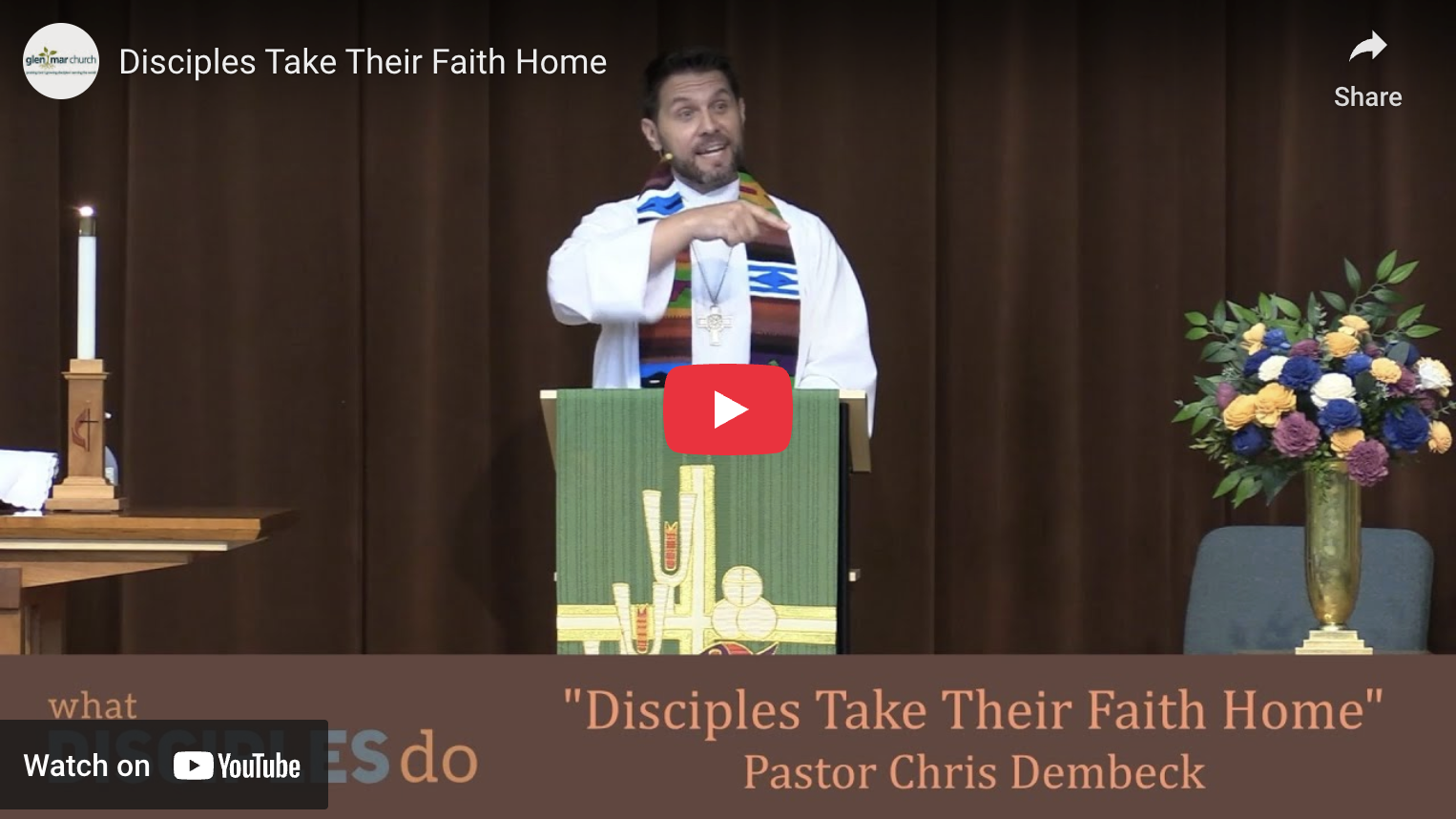 Disciples Take Their Faith Home