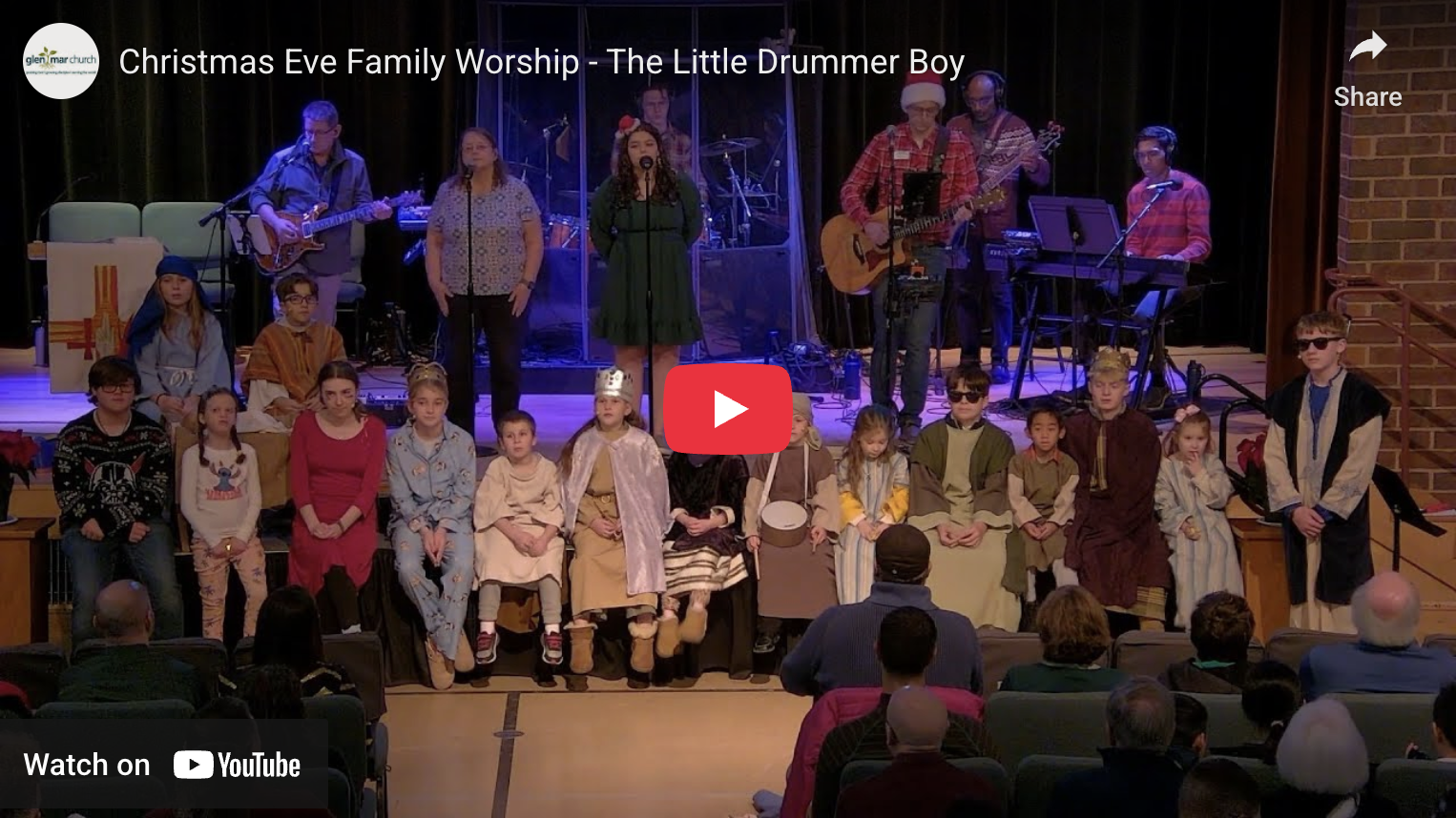 Christmas Eve Family Worship - The Little Drummer Boy
