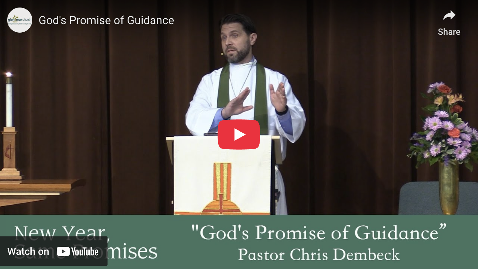 God's Promise of Guidance