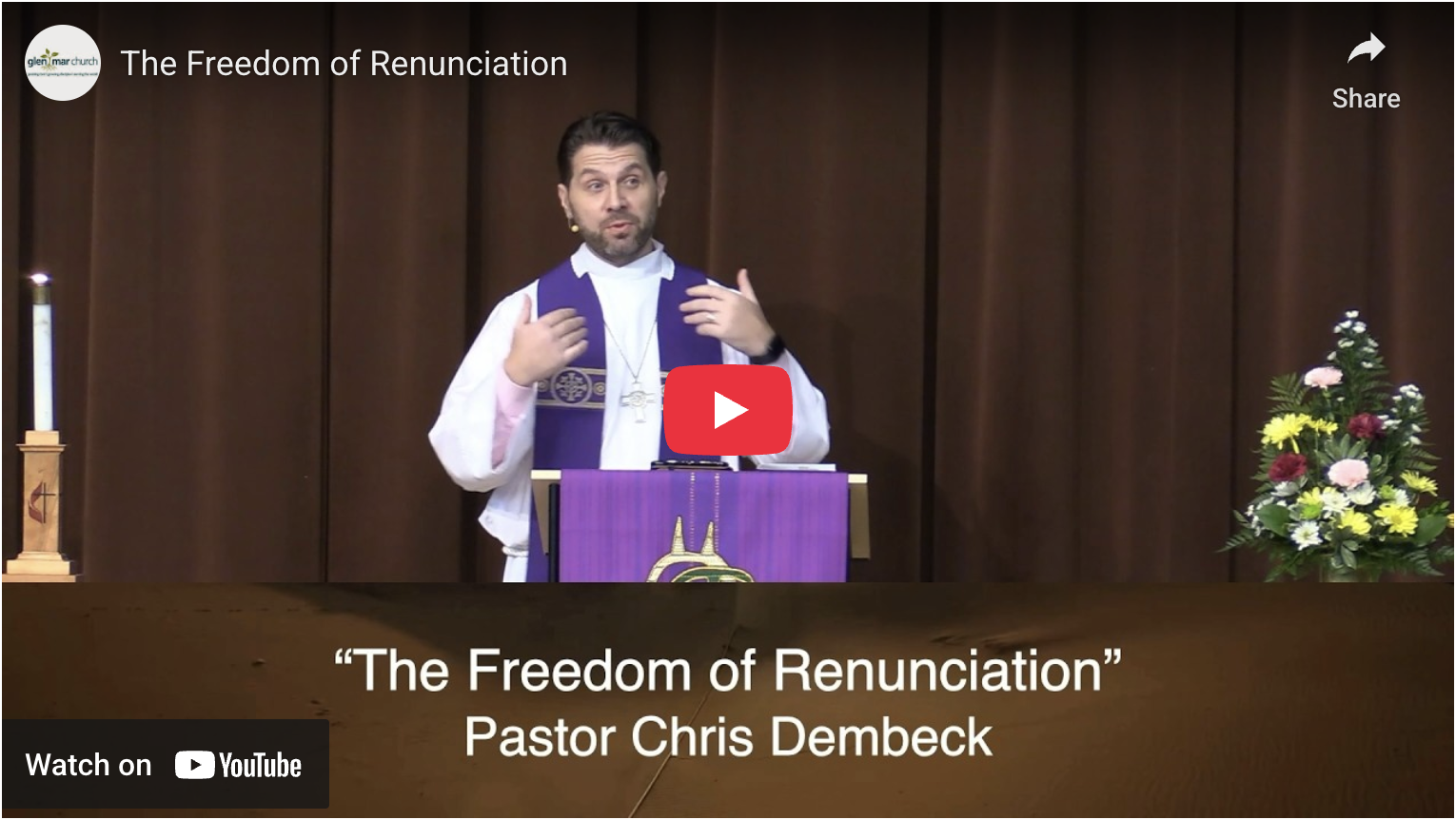 The Freedom of Renunciation