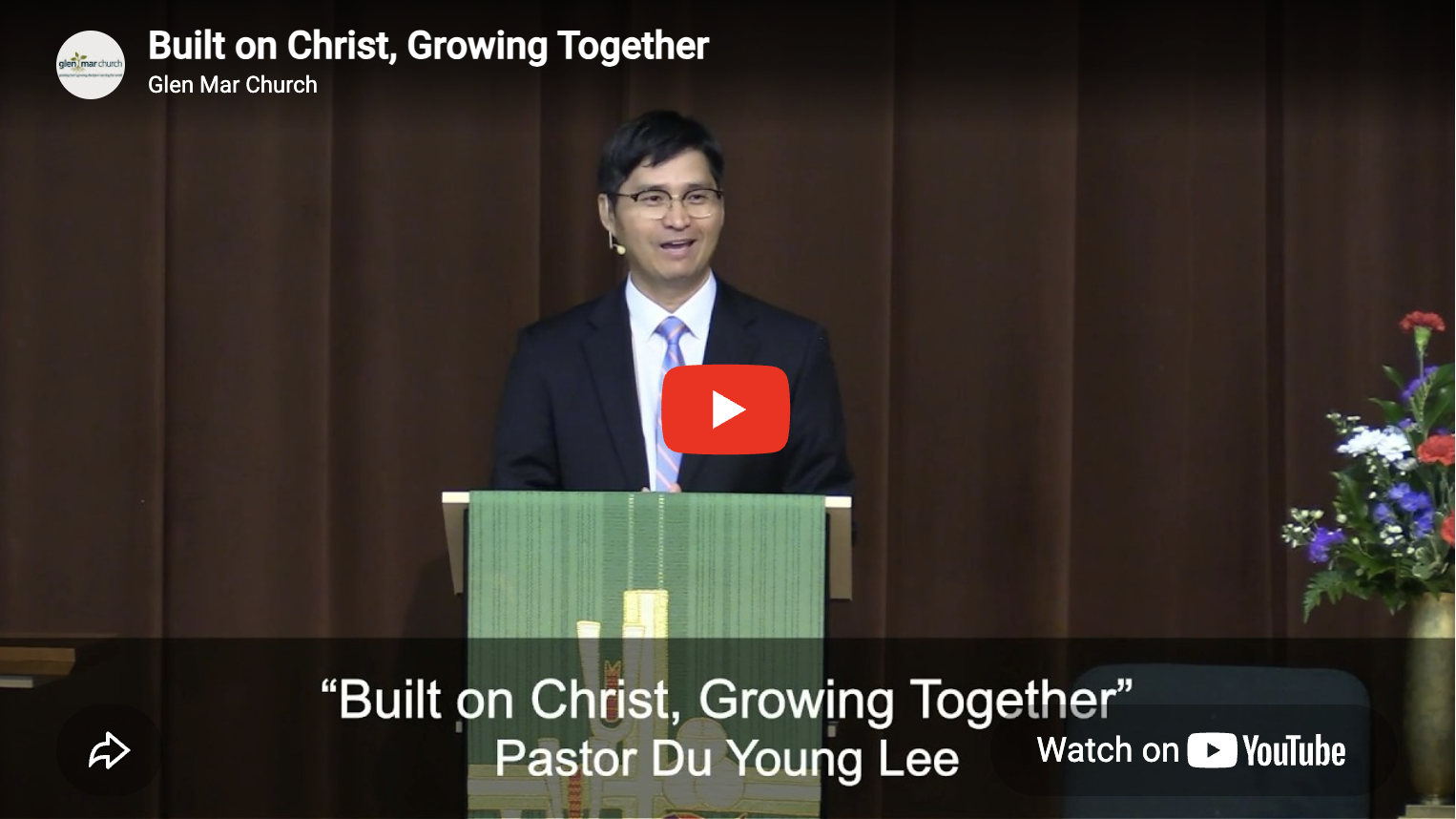 Built on Christ, Growing Together
