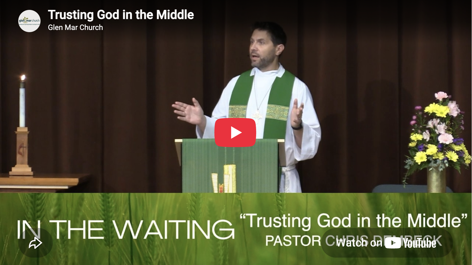 Trusting God in the Middle