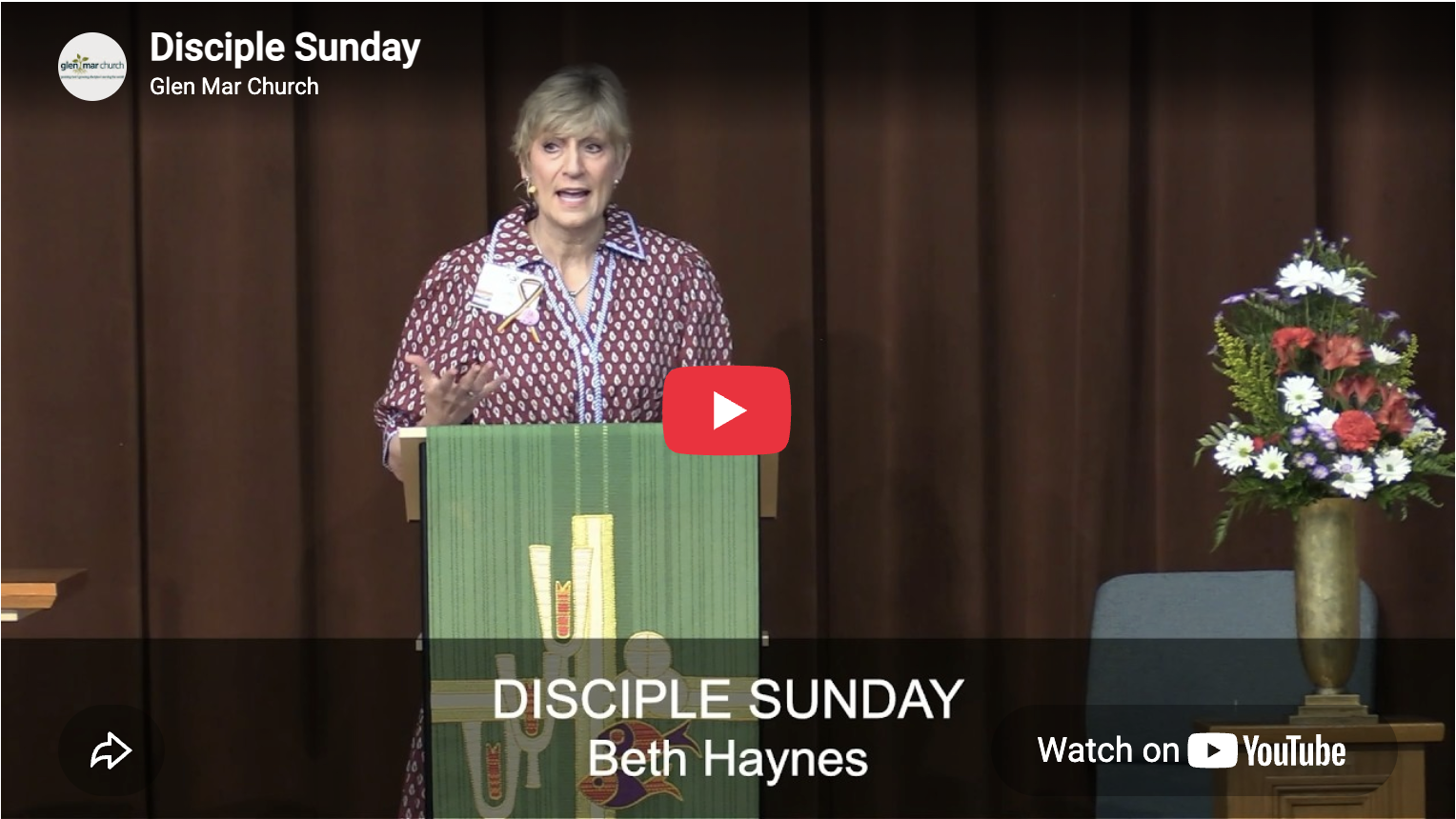 Disciple Sunday