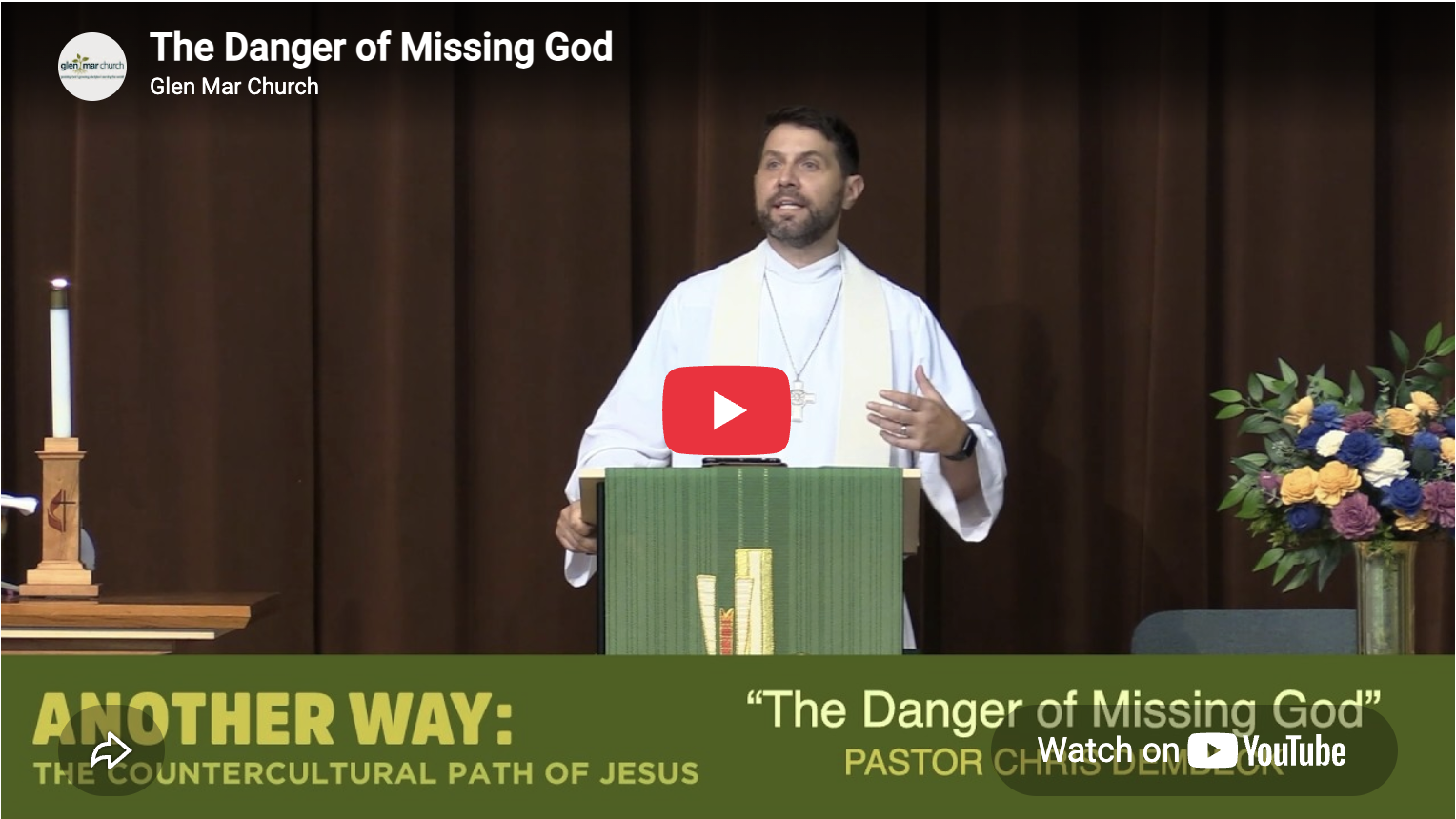 The Danger of Missing God