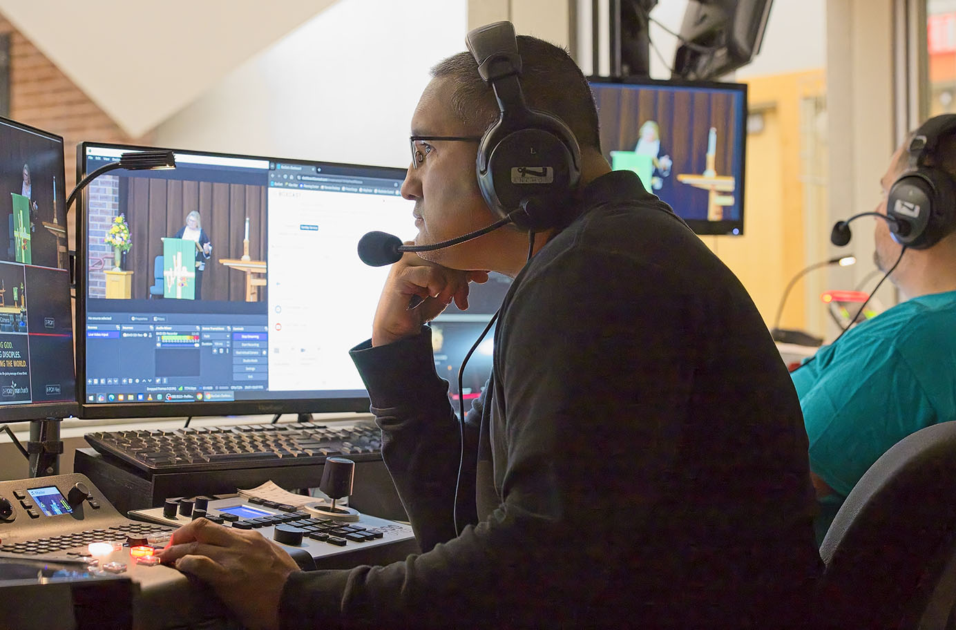 Serve on the Tech Team