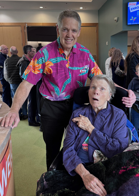 Van Beall and Willa Brooks at Glen Mar United Methodist Church, Maryland 